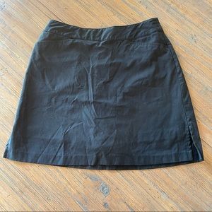 Ativa Golf size 6 black athletic skort